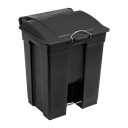 [23325] Koala Wastebin with Pedal 60L Black