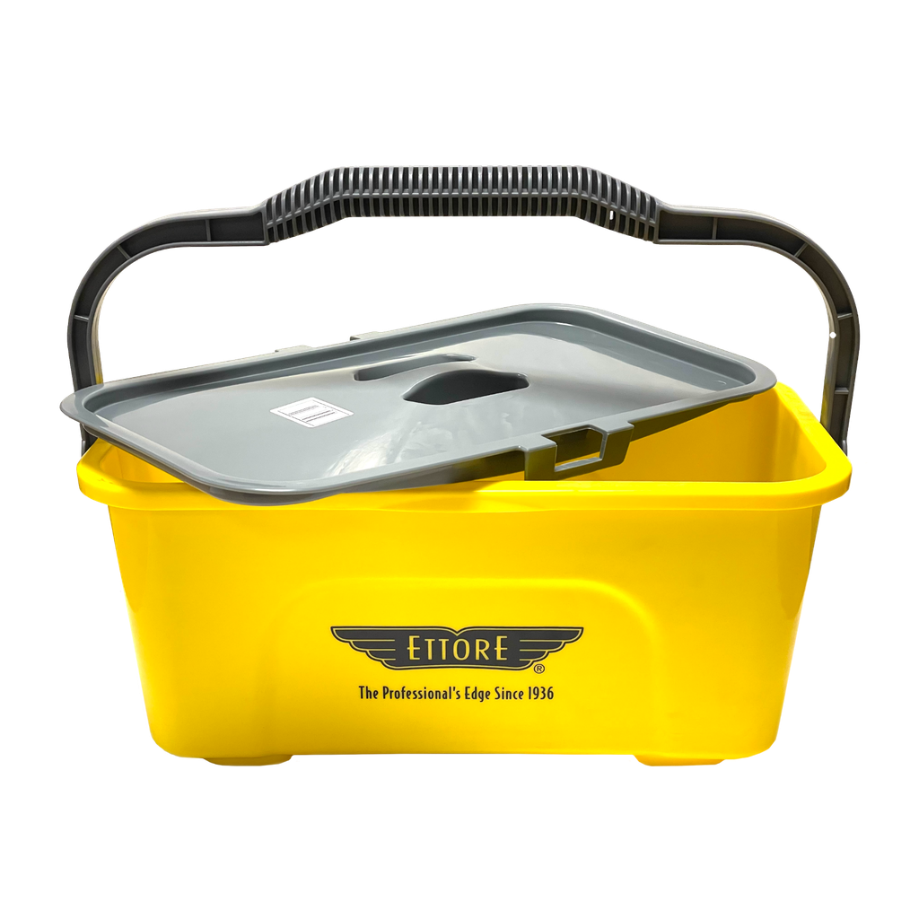 Ettore Rectangular Bucket 10L, Yellow