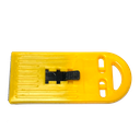 [9130] Ettore Pocket Scraper Plastique Jaune 4cm