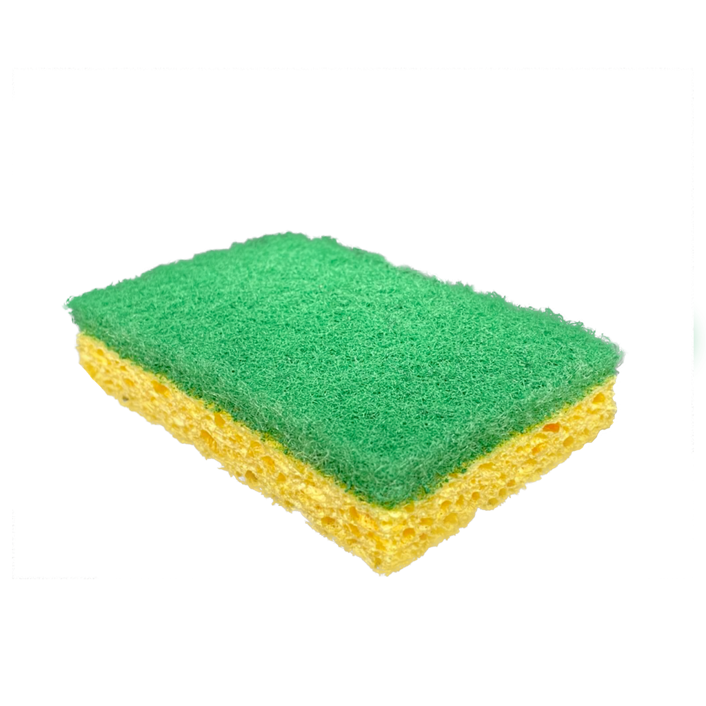 Koala Schuurspons Cellulose/Groene Pad 23,5 x 10 cm - Pk. 2 St.