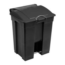 [23325] Koala Wastebin with Pedal 60L Black