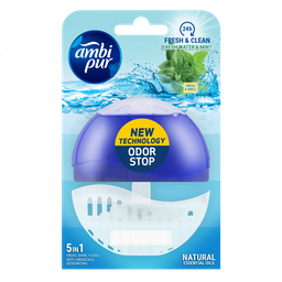 [816362] Ambi Pur Toilet Starter Fris 5in1 (Water & Mint), 55 ml